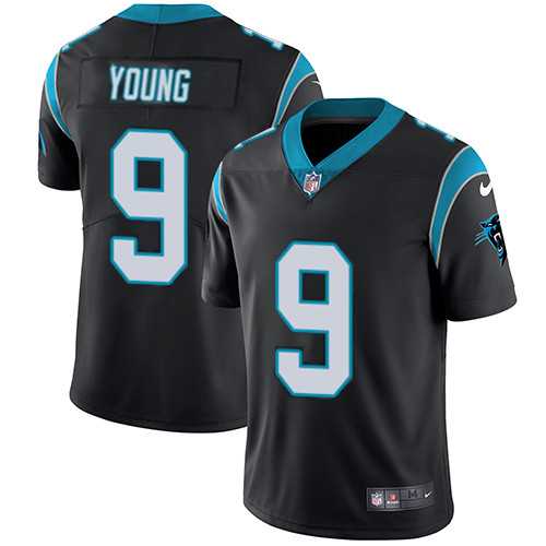 Men & Women & Youth Nike Carolina Panthers #9 Bryce Young Black Vapor Untouchable Limited Stitched NFL Jersey